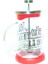 French Press Bitki Çayı Demliği Kırmızı 600 ml 5