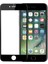 Apple iPhone SE 2022 / SE 2020 / iPhone 8 / iPhone 7 Tam Kaplayan Tamperli Cam Ekran Koruyucu Curved Kırılmaz Kenar Siyah 1