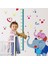 Sevimli Filler Çocuk ve Bebek Odası Boy Ölçer PVC Duvar Sticker 1