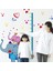 Sevimli Filler Çocuk ve Bebek Odası Boy Ölçer PVC Duvar Sticker 2