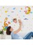 Aydede ve Sevimli Hayvanlar Bebek ve Çocuk Odası PVC Duvar Sticker 3
