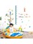 Çocuk ve Bebek Odası Boy Ölçer Harfler PVC Duvar Sticker 4
