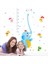 Boy Ölçer Sevimli Fil Bebek ve Çocuk Odası PVC Duvar Sticker 4