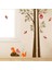 Ağaç Sincap Kuşlar Çocuk ve Bebek Odası PVC Duvar Sticker 1