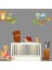 Orman Hayvanları Çocuk ve Bebek Odası PVC Duvar Sticker 1