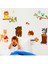 Orman Hayvanları Çocuk ve Bebek Odası PVC Duvar Sticker 2