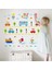 Çocuk Şehri Bebek ve Çocuk Odası PVC Duvar Sticker 1