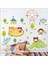 Sevimli Bebekler Lunapark Bebek ve Çocuk Odası PVC Duvar Sticker 2