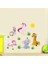 Unicorn Fil Zebra Çocuk ve Bebek Odası PVC Duvar Sticker 1
