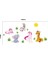 Unicorn Fil Zebra Çocuk ve Bebek Odası PVC Duvar Sticker 5
