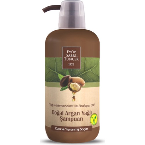 Eyüp Sabri Tuncer Doğal Argan Yağlı Şampuan 600 Ml Pet Şişe