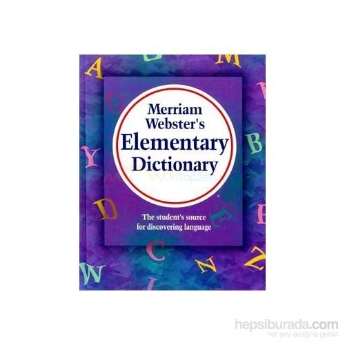 Merriamster''s Elementary Dictionary Kitabı ve Fiyatı