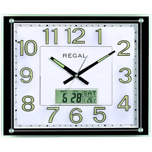 Regal 0513Bwlz Kare Fosforlu Takvimli Isı Ölçer Duvar Saati Fiyatı Regal 0513Bwlz Kare Fosforlu Takvimli Isı Ölçer Duvar Saati Fiyatı