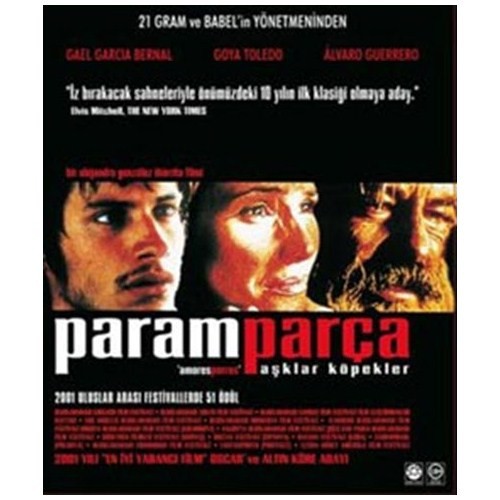 Amores Perros (Paramparça Aşklar & Köpekler) (BluRay Disc Fiyatı