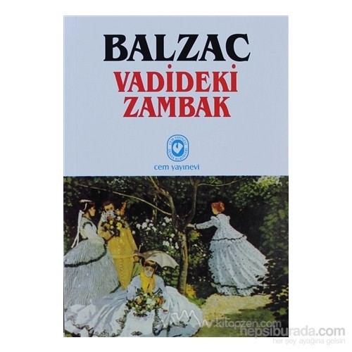 Vadideki ZambakHonore De Balzac Kitabı ve Fiyatı Hepsiburada