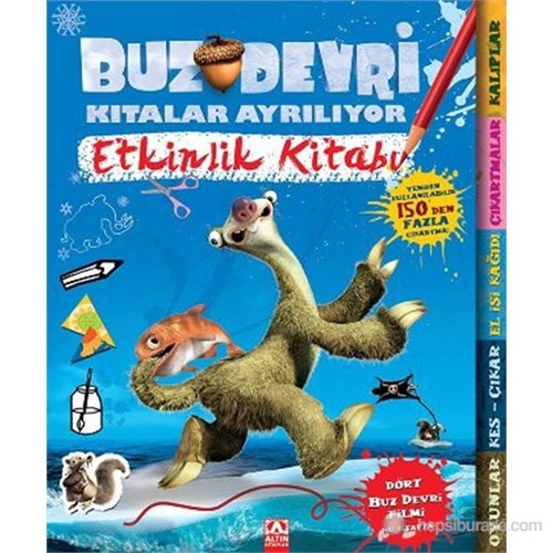 Buz Devri Kitalar Ayriliyor Etkinlik Kitabi Emily Stead Kitabi