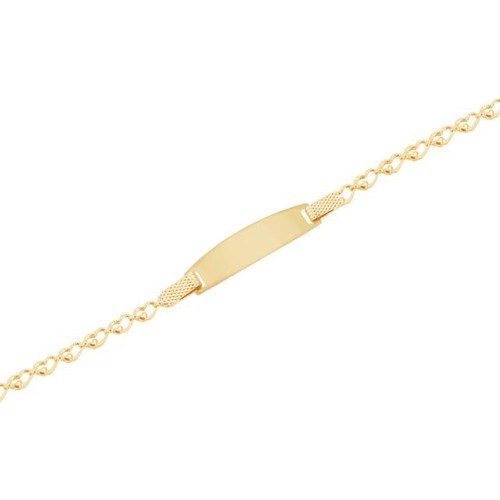 Altın 14 Ayar Künye(Çoçuk) Bileklik Çocuk 1010336436 Fiyatı