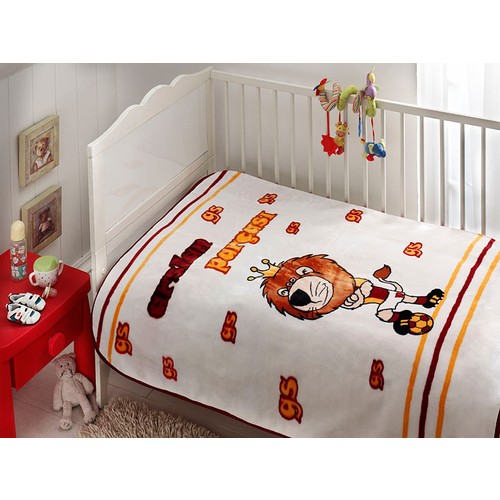 Taç Lisanslı Galatasara Aslan Bebek Battaniyesi Fiyatı