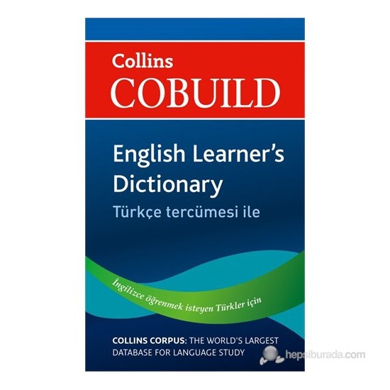 Collins Cobuıld English Learner'S Dictionary With Kitabı