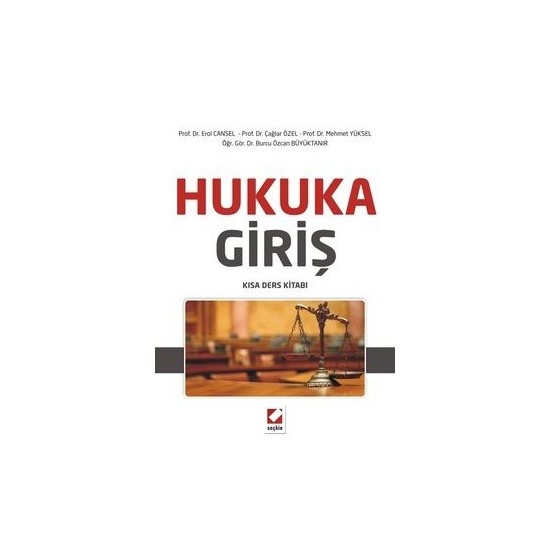 Hukuka Giriş - (Kısa Ders Kitabı) Kitabı Ve Fiyatı - Hepsiburada