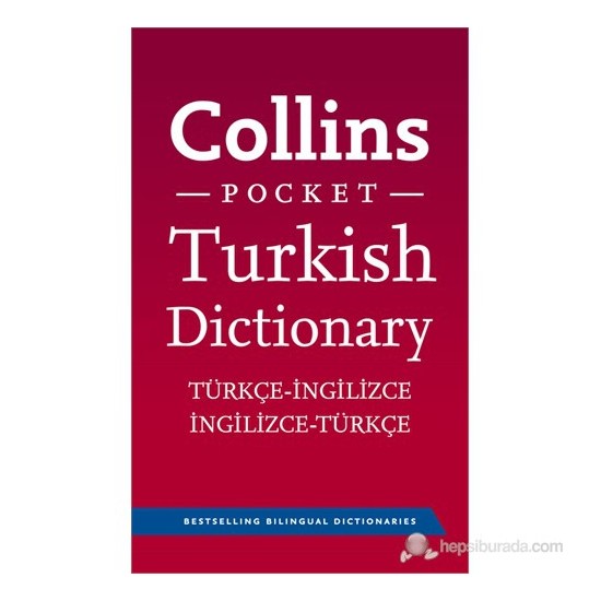 Collins Pocket Turkish Dictionary Kitabı