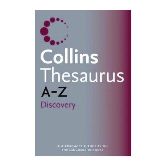 Collins Thesaurus AZ / DiscoveryKolektif Kitabı ve Fiyatı