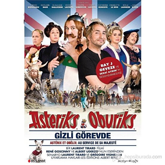 Asteriks & Oburiks Gizli Görevde (Astérix et Obélix: Au service de Sa Majesté) (Bas Oynat)