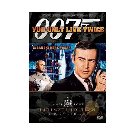 You Only Live Twıce (İnsan İki Kere Yaşar) (James Bond) ( DVD )