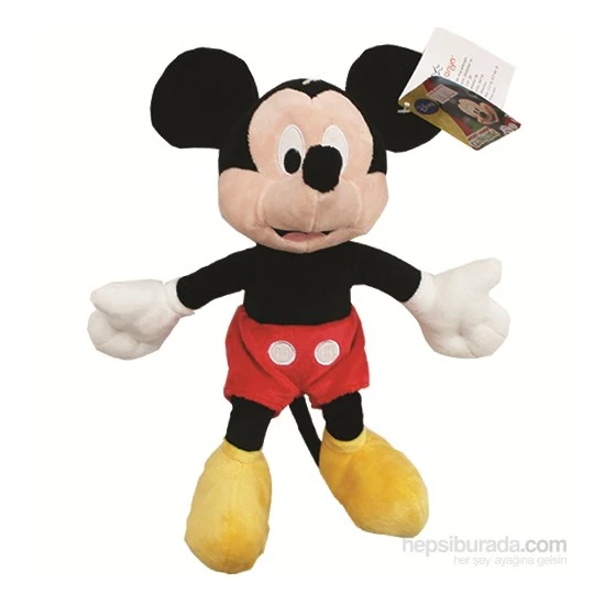 Disney Mickey Mouse Club House Peluş Oyuncak 25Cm Mickey