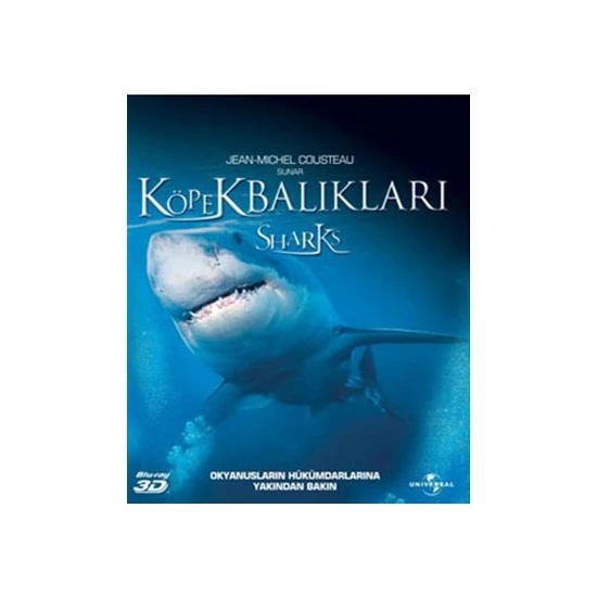 Sharks 3D (Köpekbalıkları 3D) (Blu-Ray Disc)