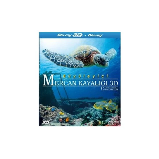 Büyüleyici Mercan Kayalığı 3D (Blu-Ray Disc)