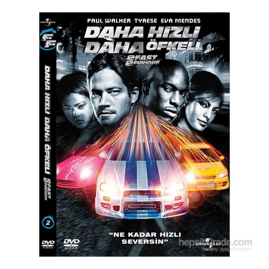 2 Fast 2 Furious (Daha Hızlı Daha Öfkeli) ( DVD )