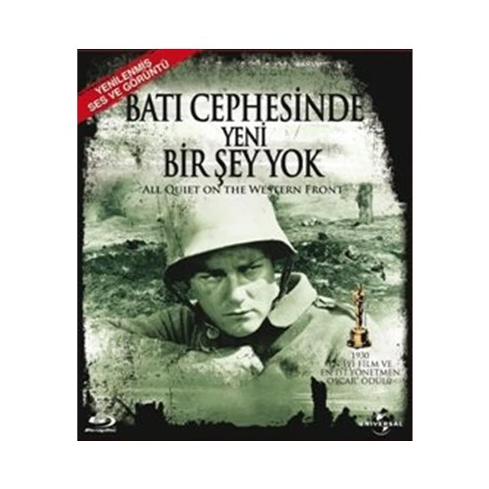 All Quiet On The Western Front (Batı Cephesinde Yeni Bir Şey Yok) (Blu-Ray Disc)