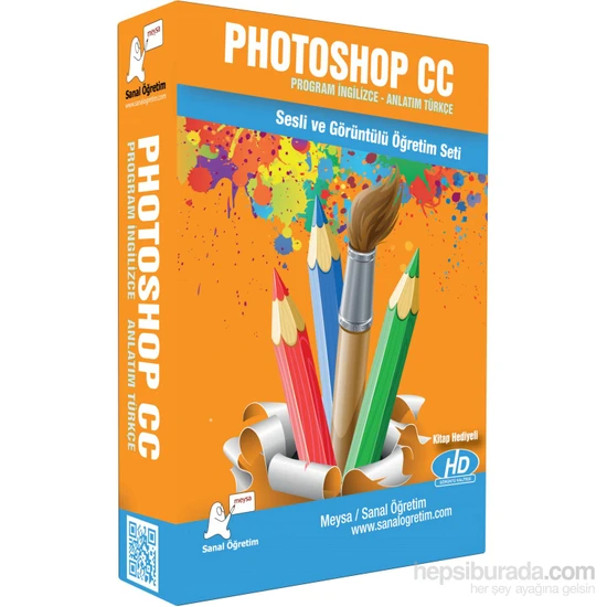 Photoshop CC Sesli ve Görüntülü Öğretim Seti