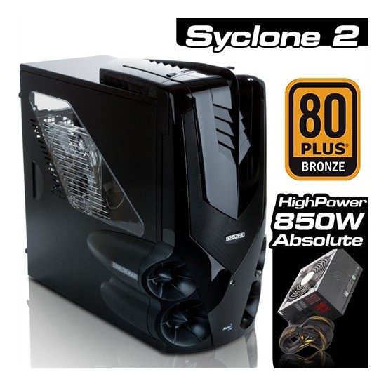 Aerocool Syclone 2 Çift Fanlı 850W Highpower Absolute Fiyatı