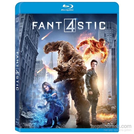 Fantastic Four 2015 - Fantastik Dörtlü (Blu-Ray Disc)