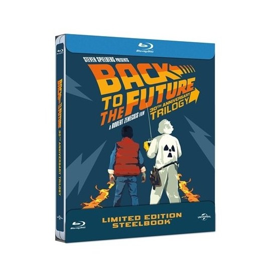 Back to The Future 4 BD Steelbook Set (Geleceğe Dönüş) Fiyatı
