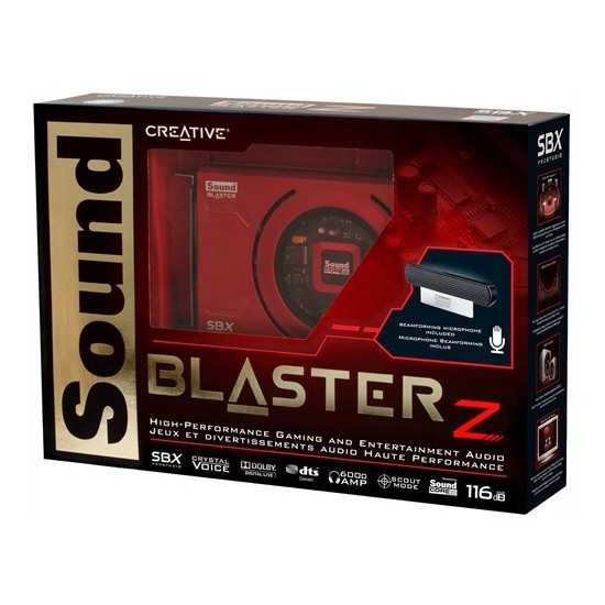 Звуковая карта creative sound blaster z se