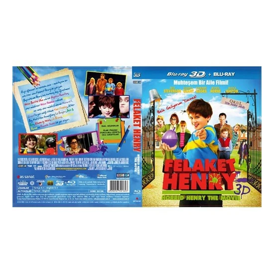 Horrid Henry (Felaket Henry) (3D + Blu-Ray)