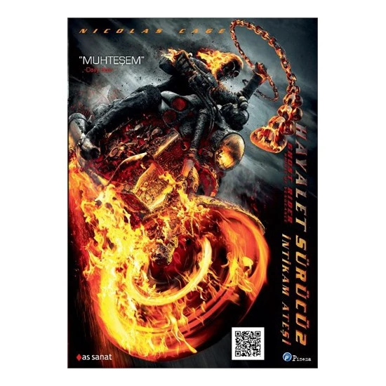 Ghost Rider 2: Spirit of Vengeance (Hayalet Sürücü 2: İntikam Ateşi) (DVD)