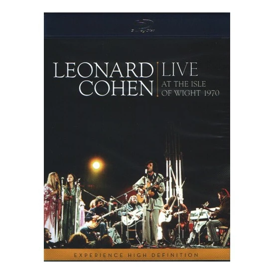 Live At The  Isle Of Wıght 1970 (Leonard Cohen) (Blu-Ray Disc)