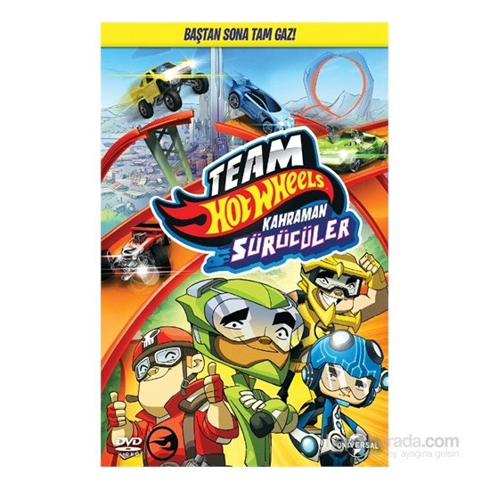 Team Hot Wheels: The Origin of Awesome! (Hot Wheels Takımı: Kahraman Sürücüler) (DVD)