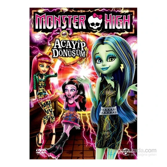 Monster High Freaky Fusion (Monster High: Acayip Dönüşüm) (DVD)