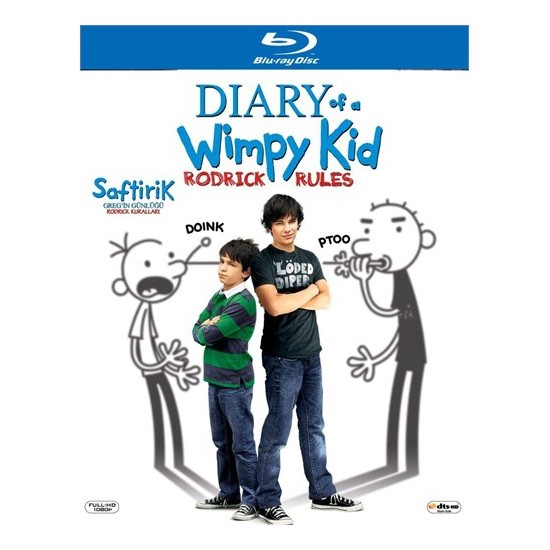 Dairy Of A Wimpy Kid: Rodrick Rules (Saftirik Greg'in Günlüğü: Rodrıck Kuralları) (Blu-Ray Disc)