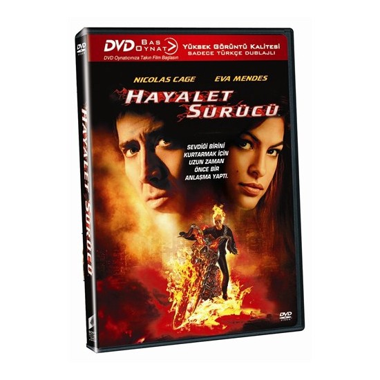 Hayalet Sürücü (Bas-Oynat DVD)