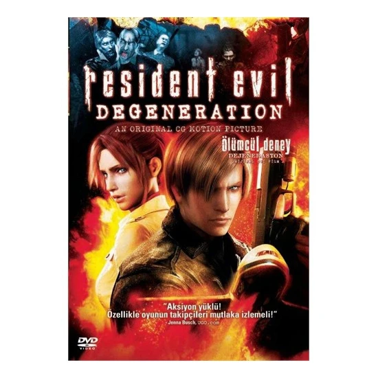 Resident Evil Degeneration  (Ölümcül Deney: Dejenerasyon) (DVD)