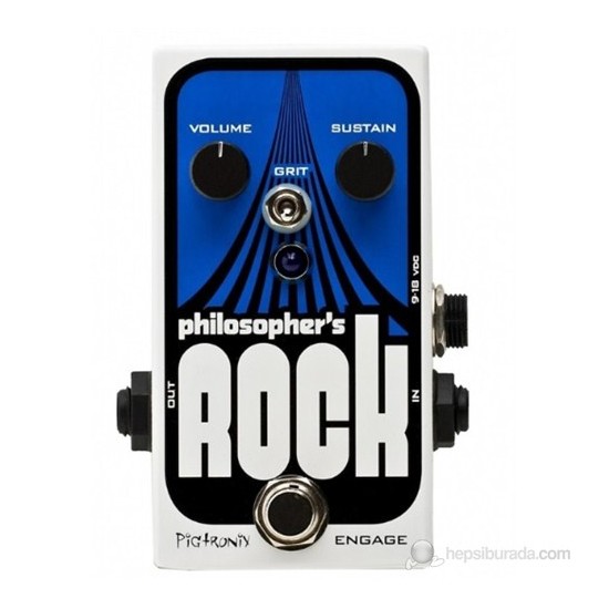 Pigtronix Philosopher's Rock Compressor & Sustainer Pedalı