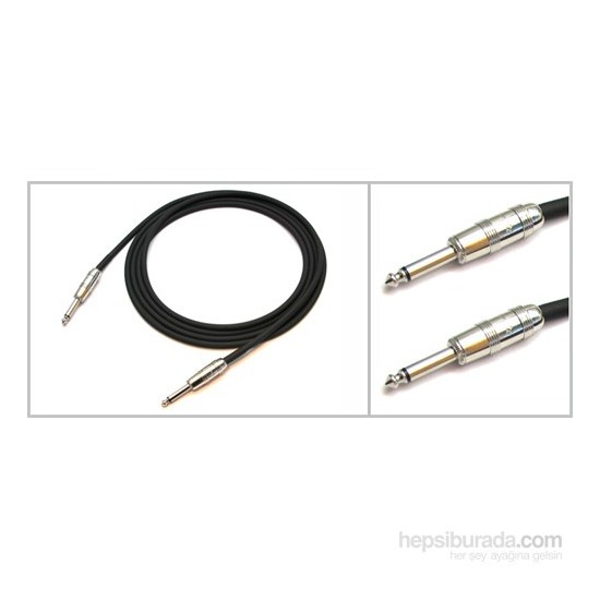 Kirlin Cable Ic241 - 6 Metre Enstrüman Kablosu - Siyah