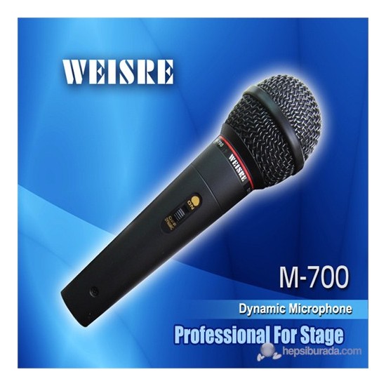 Weisre M-700 Kablolu Mikrofon