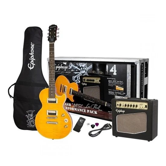 Epiphone Slash AFD Les Paul Performance Pack Elektro Gitar Seti